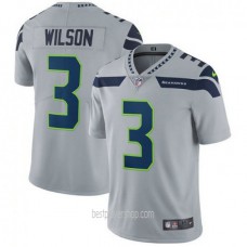 Russell Wilson Seattle Seahawks Mens Limited Alternate Jersey Bestplayer Grey